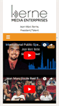 Mobile Screenshot of bernemediaenterprises.com